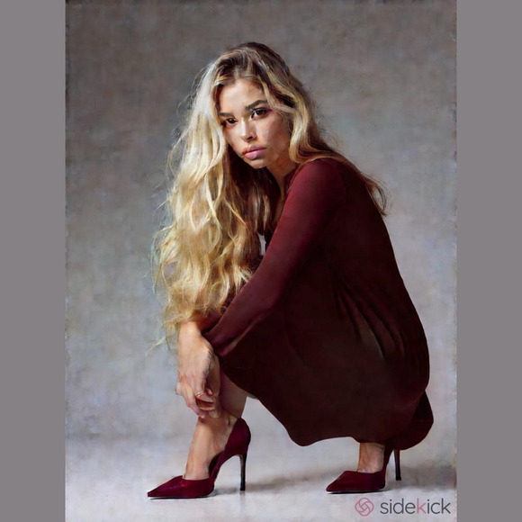 New Koh Koh Women’s Midi Dress Purple Sz. XL NWT - Picture 13 of 13